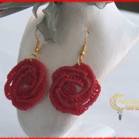 Pendientes Rosas.