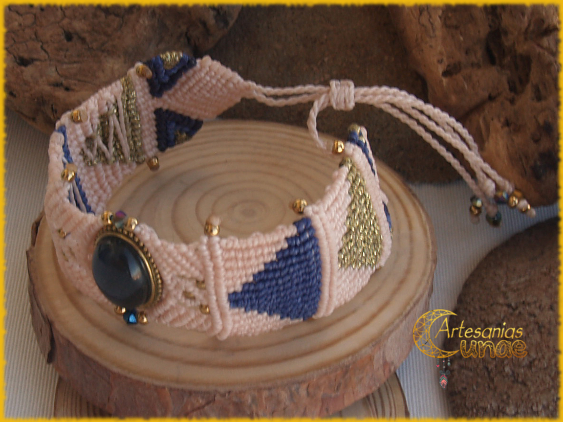 Brazalete "Labradorita".