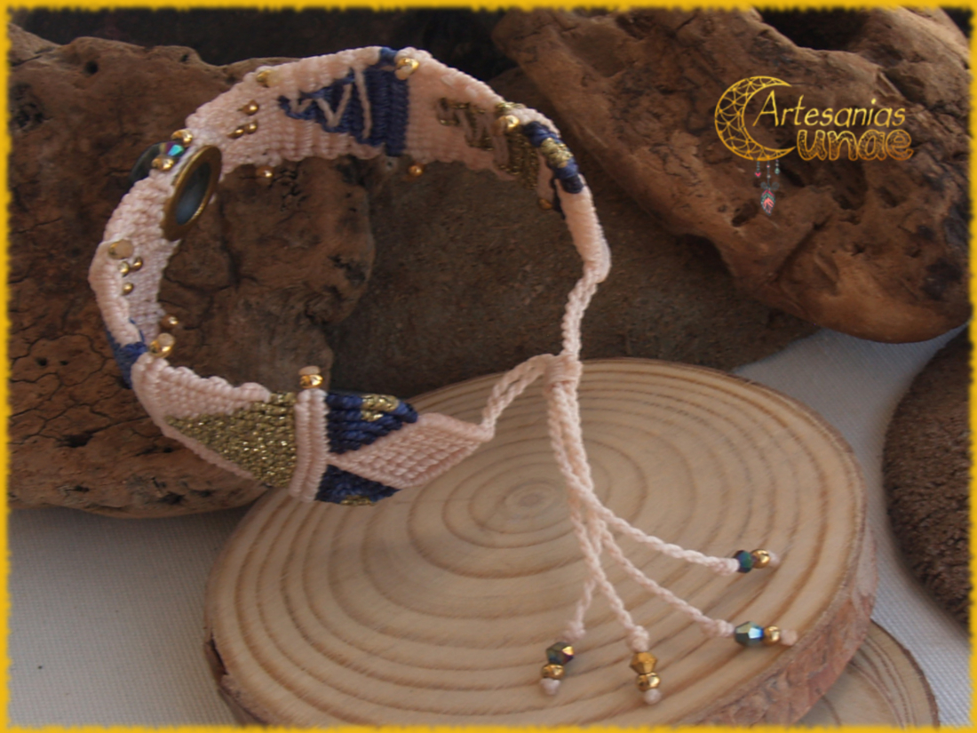 Brazalete "Labradorita".