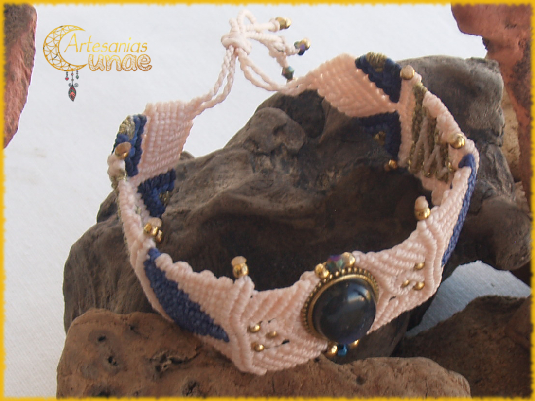 Brazalete "Labradorita".