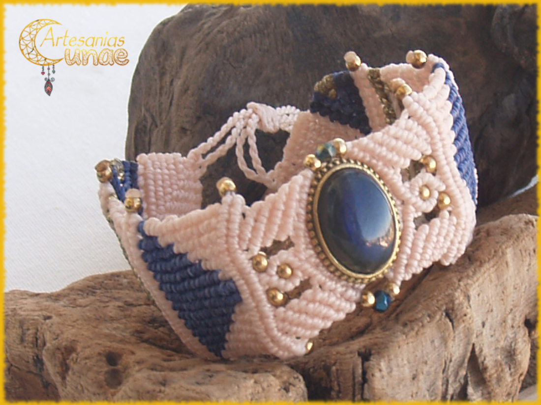Brazalete "Labradorita".