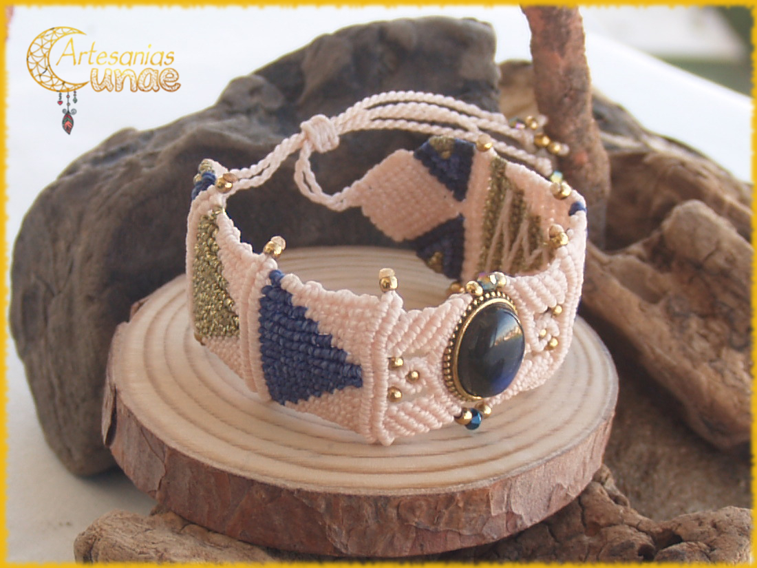 Brazalete "Labradorita".