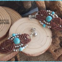 Pendientes "Howlita Turquesa".
