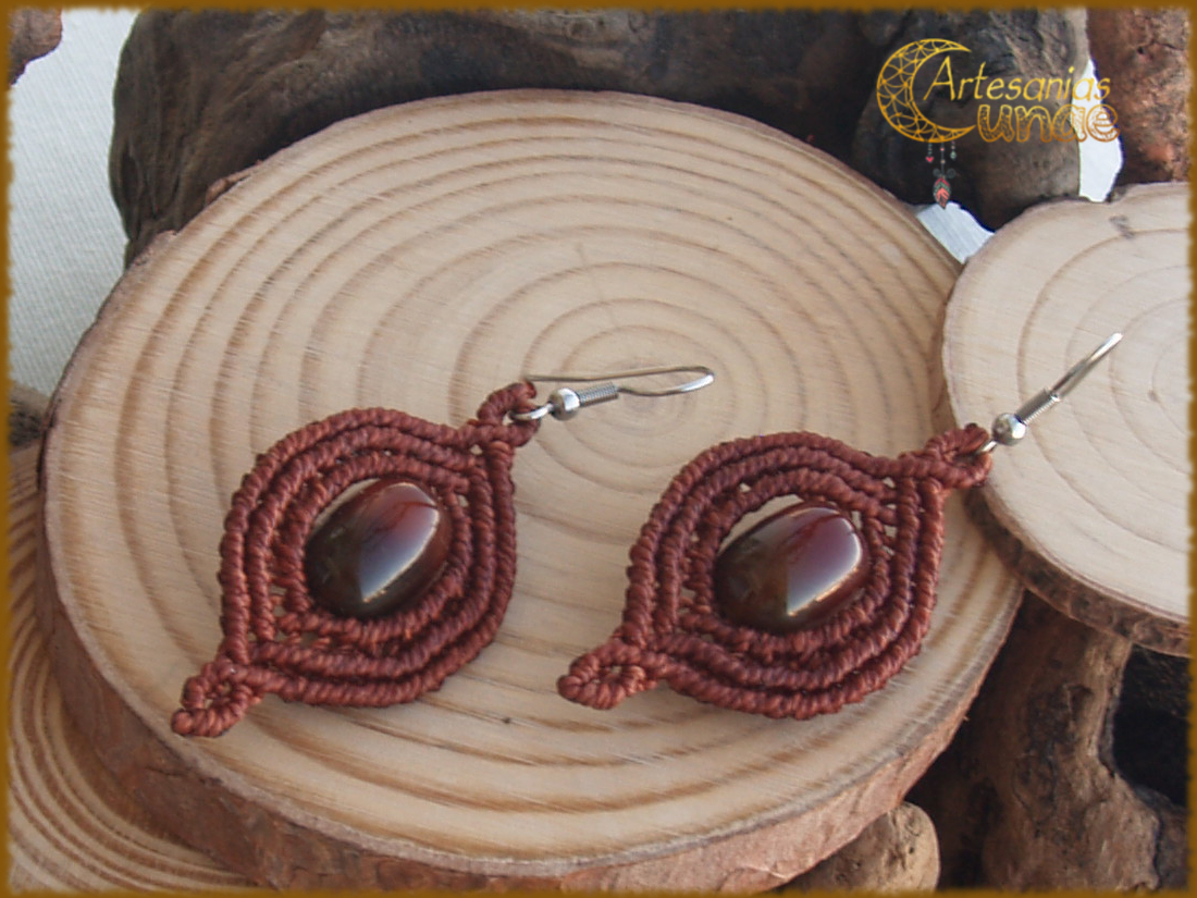 Aretes de "ÁGATA".