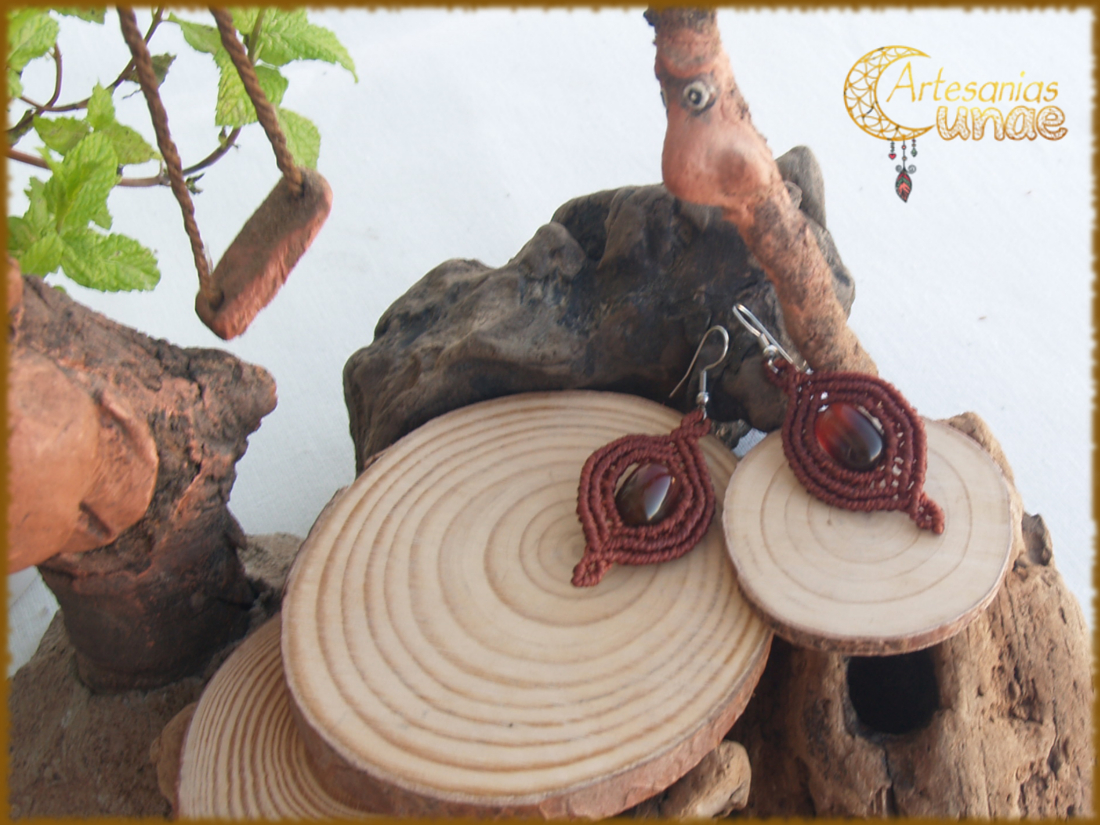 Aretes de "ÁGATA".