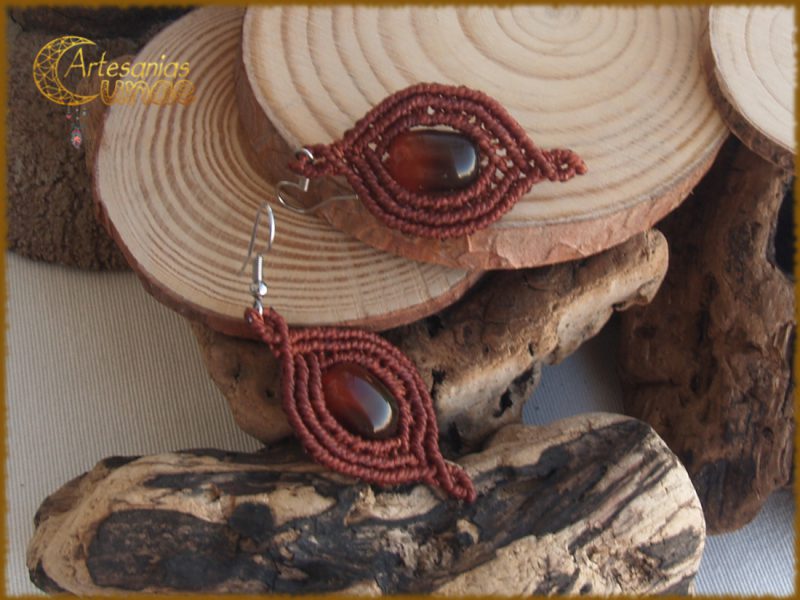 Aretes de "ÁGATA".