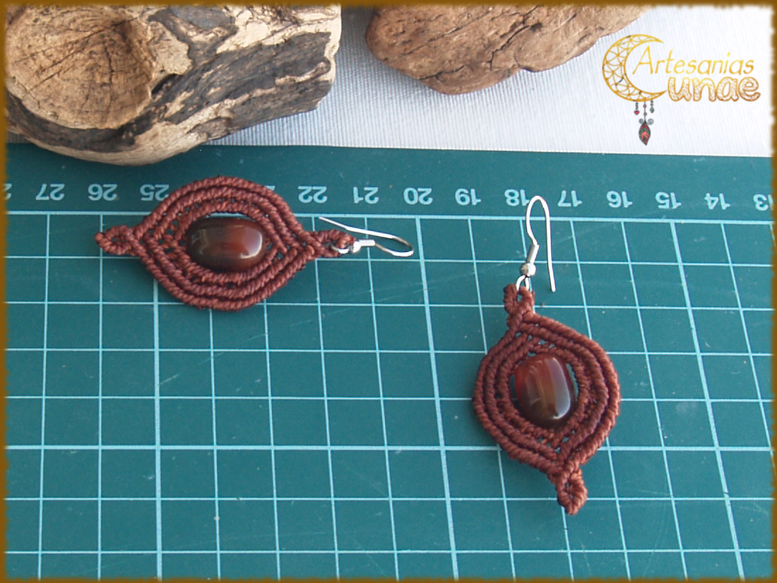 Aretes de "ÁGATA".
