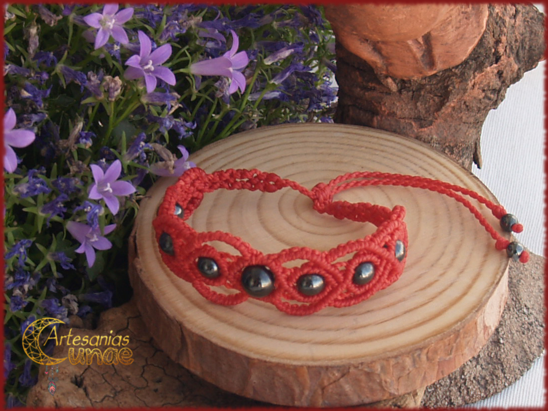 Pulsera de "Hematites".