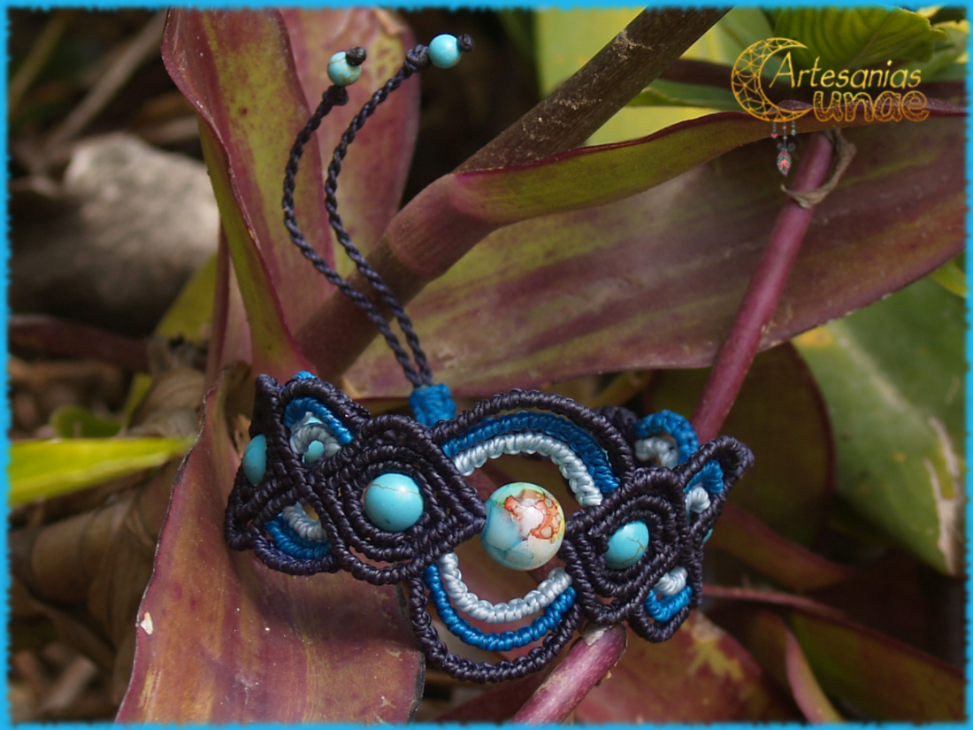 Pulsera "Planeta Azul".