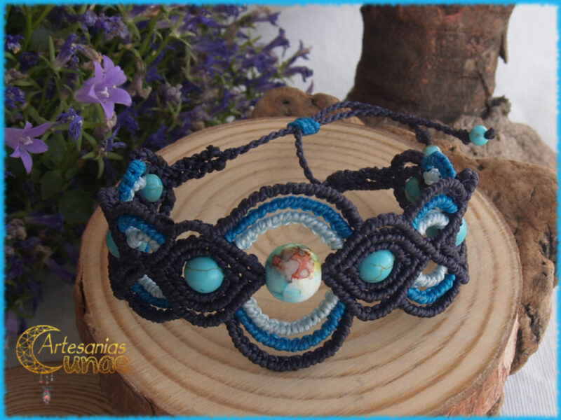 Pulsera "Planeta Azul".