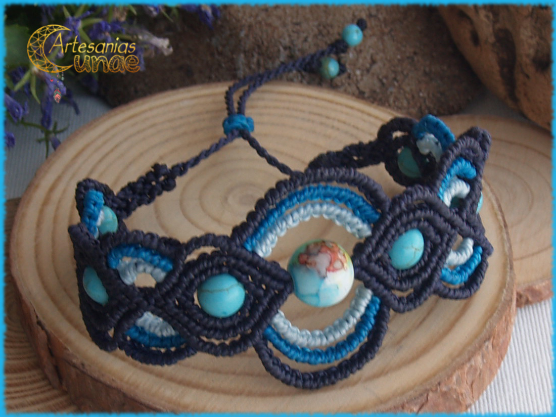Pulsera "Planeta Azul".